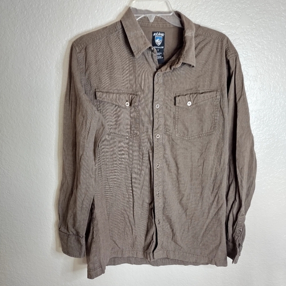 Kuhl Long Sleeve Button Down Casual Shirt Sz S - Picture 1 of 9
